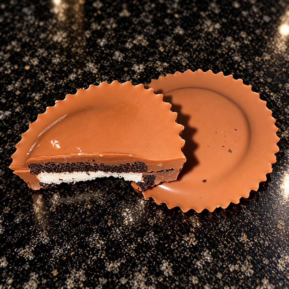 Chocolate Haze-Dipped Cookies